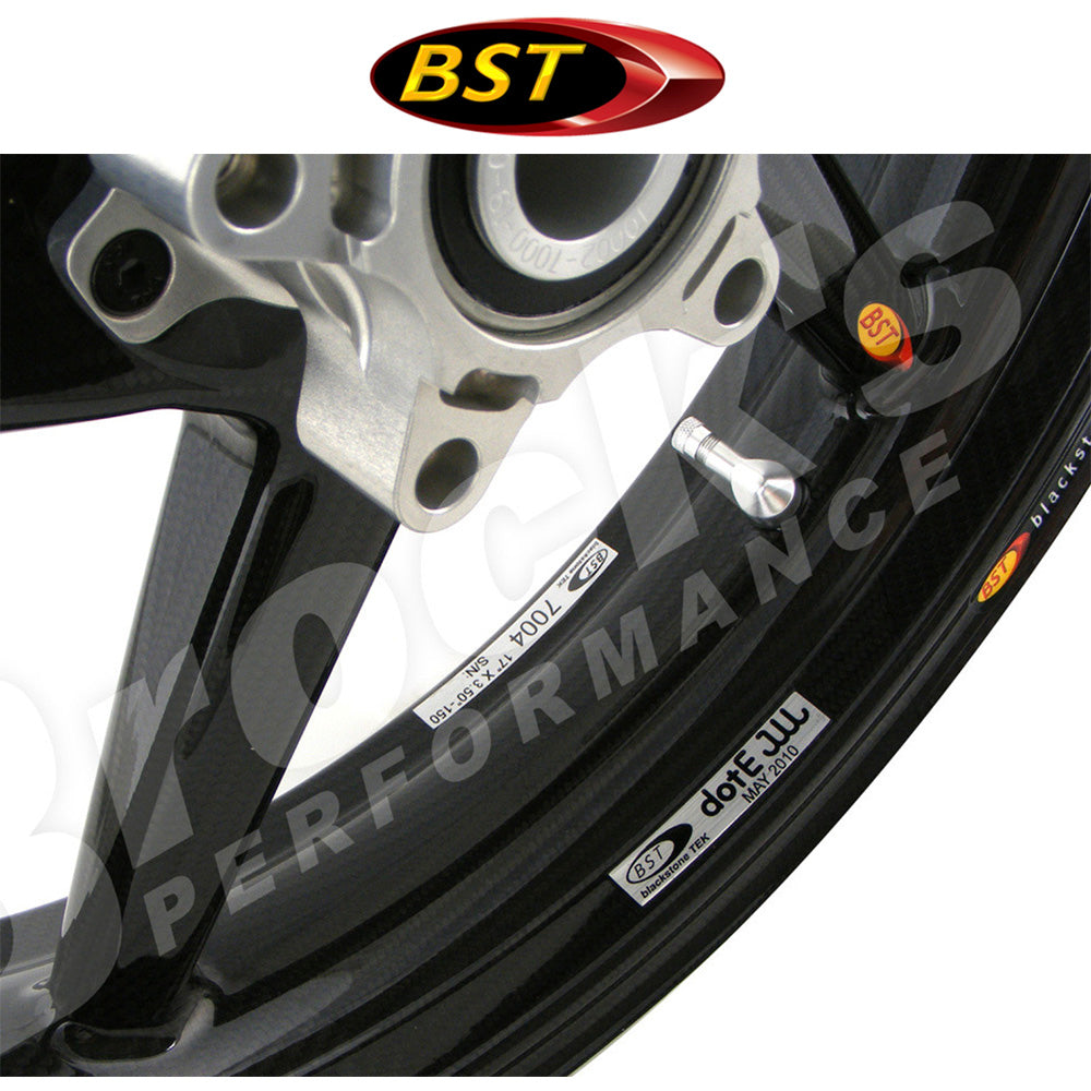 2014年から2020年式モデル ヤマハ MT-09用 BST ダイヤモンドテック 17 x 3.5J カーボンファイバーフロントホイール1本 BST Diamond TEK 17 x 3.5 Front Wheel - Yamaha MT-09/FZ-09 (14-20) ABS and Non-ABS and XSR900 (送料無料)