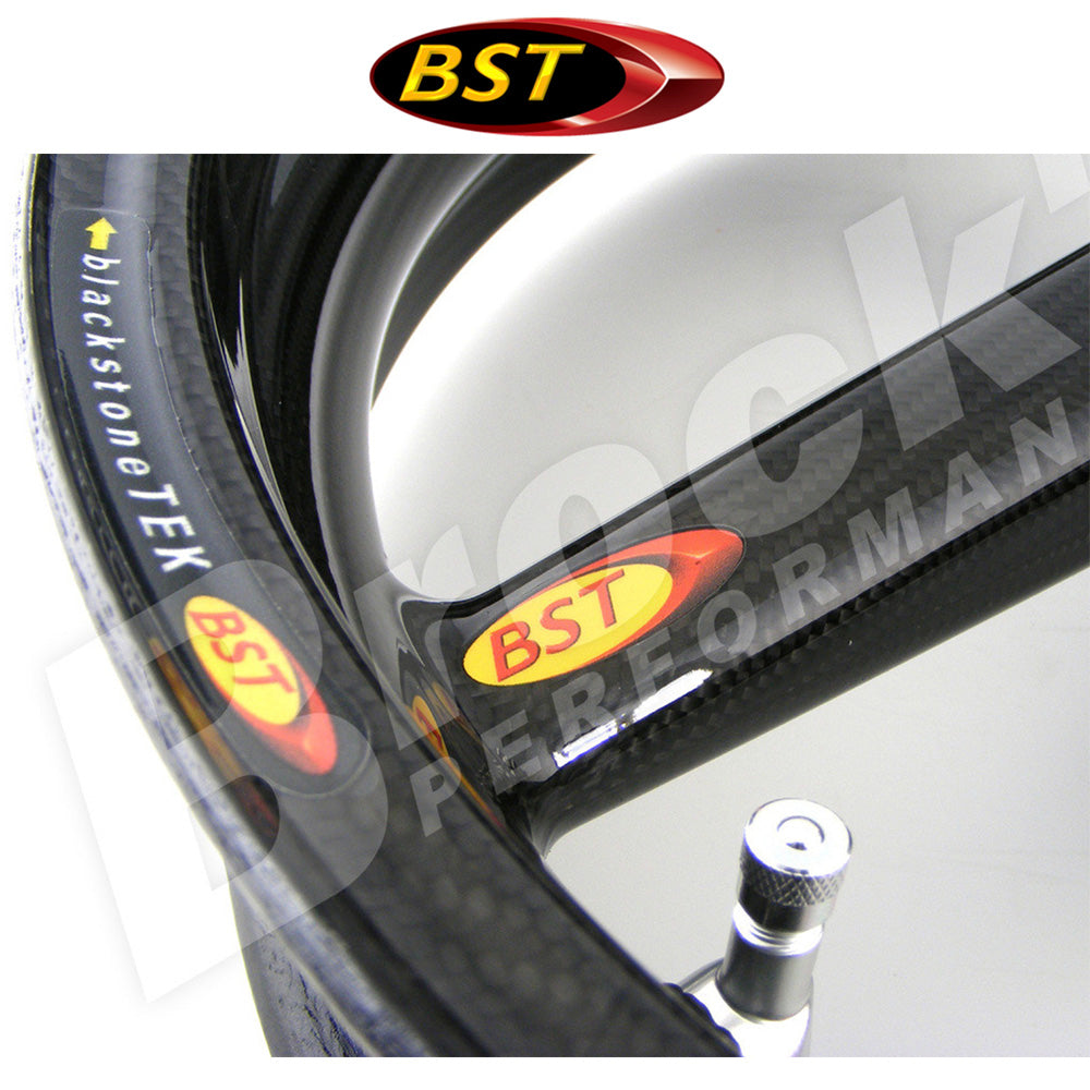 2014年から2020年式モデル ヤマハ MT-09用 BST ダイヤモンドテック 17 x 3.5J カーボンファイバーフロントホイール1本 BST Diamond TEK 17 x 3.5 Front Wheel - Yamaha MT-09/FZ-09 (14-20) ABS and Non-ABS and XSR900 (送料無料)