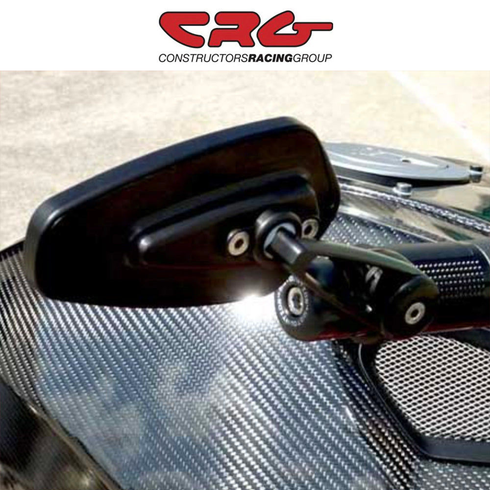 ドゥカティ パニガーレV4用 CRG アロー バーエンドミラー ブラック2個インターナルアダプター2個付き CRG Arrow Bar End Mirror (消費税、送料込み)