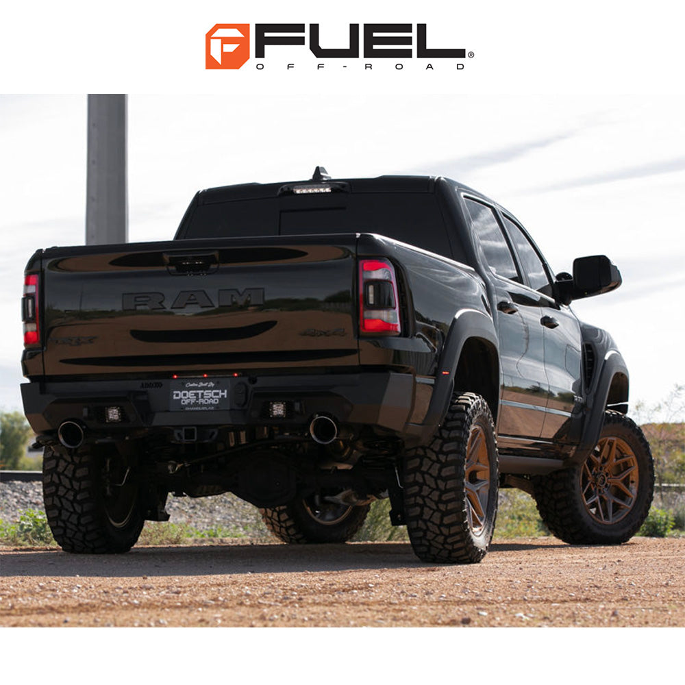 トヨタ ランドクルーザー用 フューエル フラックス 18x9J ET 20 フロント、リア プラチナブロンズ ホイール4本セット Fuel FLUX 18X9 6X5.5 106 +20 PLTNM-BRNZ (消費税、送料込み)