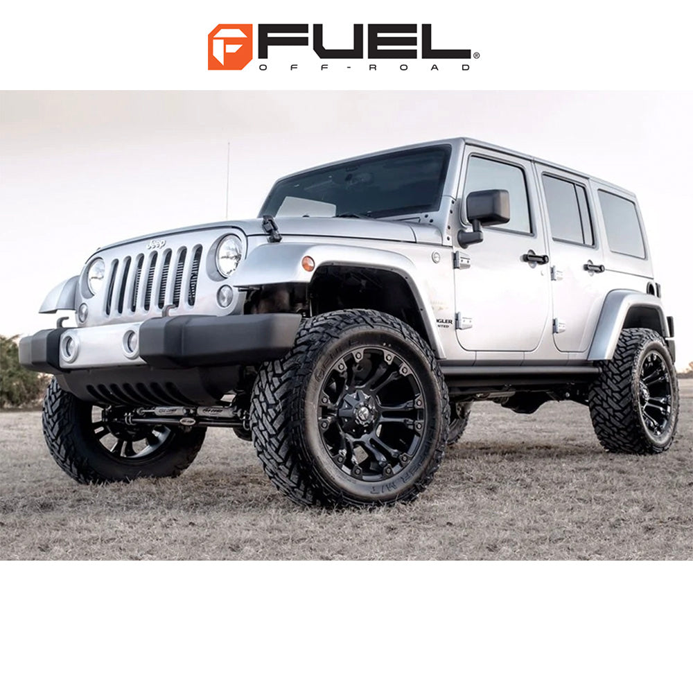 トヨタ ランドクルーザー用 フューエル ベイパー 18x9J ET 19 フロント、リア マットブラック ホイール4本セット Fuel VAPOR 18X9 6X135/5.5 106.1 BD +19 (消費税、送料込み)