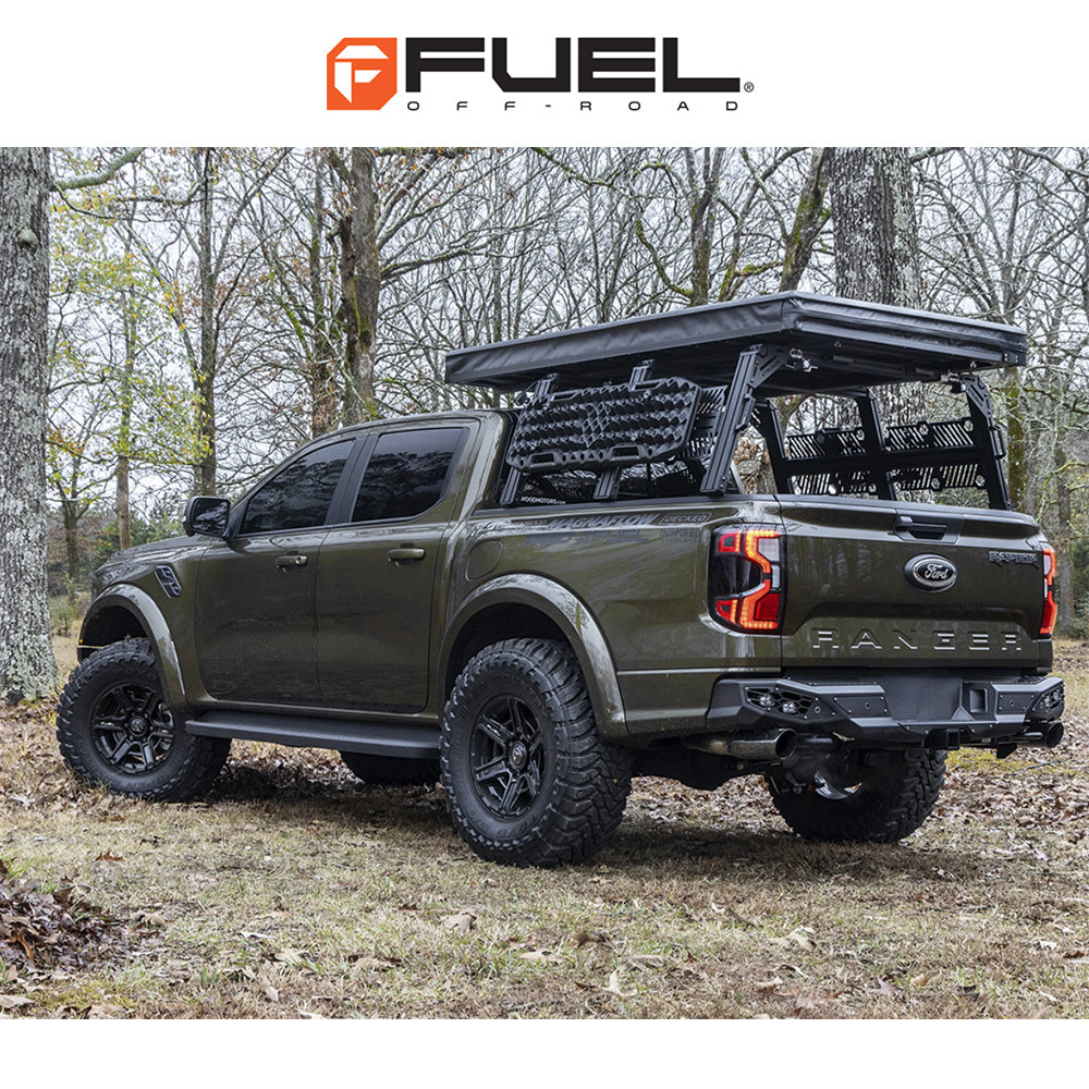 トヨタ ランドクルーザー用 フューエル ギャンビット 17x8.5J ET 25 フロント、リア グロスブラック フリーフォームホイール4本セット Fuel GAMBIT 17X8.5 6X5.5 106 +25 G-BLK (消費税、送料込み)