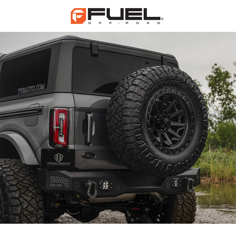 トヨタ ランドクルーザー用 フューエル カバート 17x8.5J ET 14 フロント、リア マットブラック ホイール4本セット Fuel COVERT 17X8.5 6X5.5 106 BD +14 (消費税、送料込み)