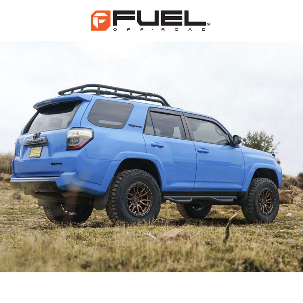 トヨタ ランドクルーザー用 ニッチ レベル 20x9J ET 20 フロント、リア マットブロンズブラックビーズリング ホイール4本セット Niche REBEL 20X9 6X5.5 106.1 ZDB +20 (消費税、送料込み)