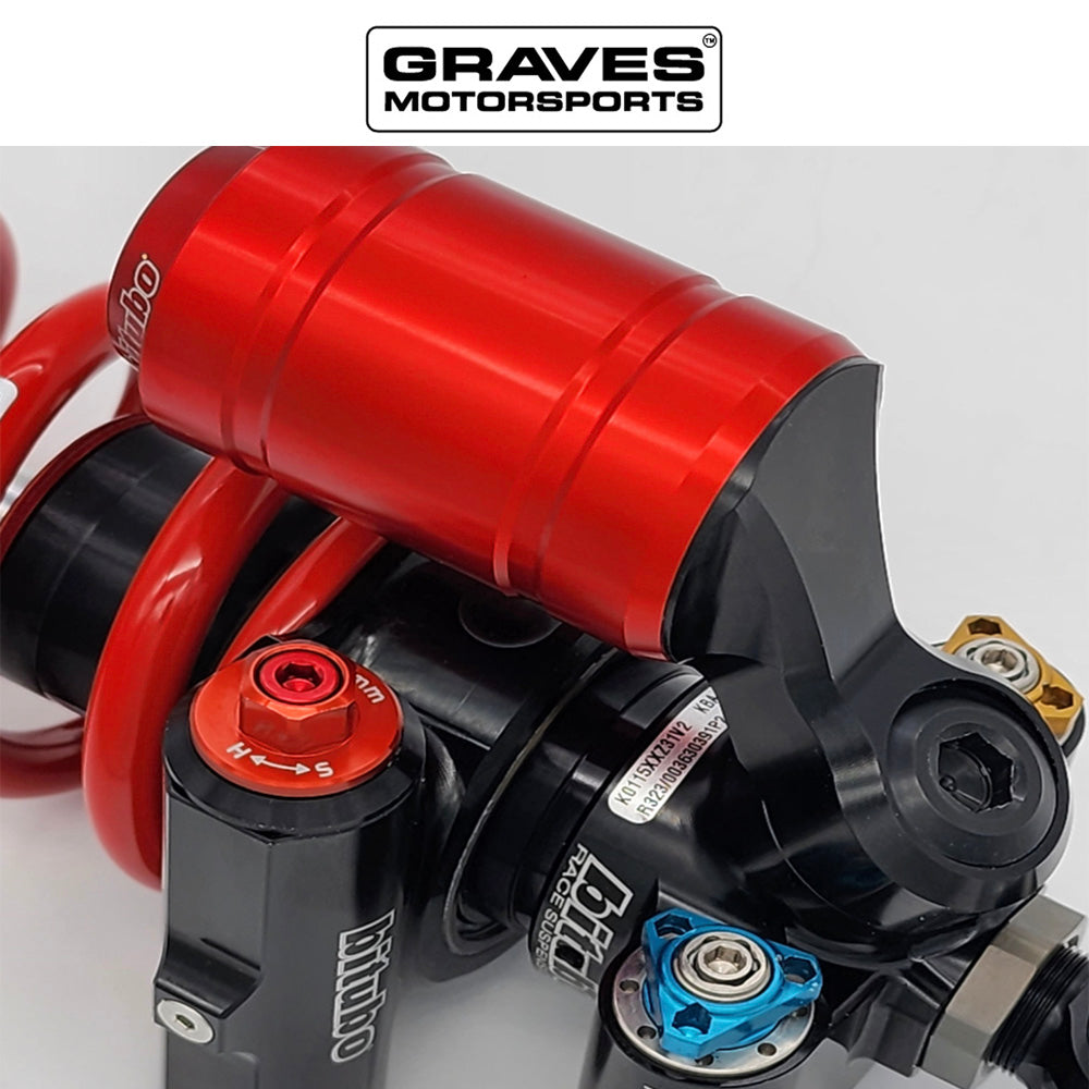 カワサキ ZX-4RR ZX-4R用 ビチューボ 調整可能モノショック Bitubo ZX-4RR ZX-4R Shock - MONO - Adjustable (消費税、送料込み)
