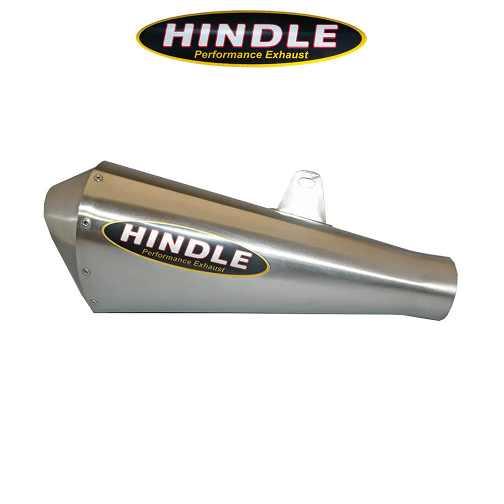 2018-2023年式 カワサキ Ninja400用 ヒンドル製 EVO メガホン フルシステム(ステンレスマフラー、ステンレスキャップ付き) 2018-23 Kawasaki Ninja400, Ninja 500 Hindle EVO Megaphone Full System Low (消費税、送料込み)