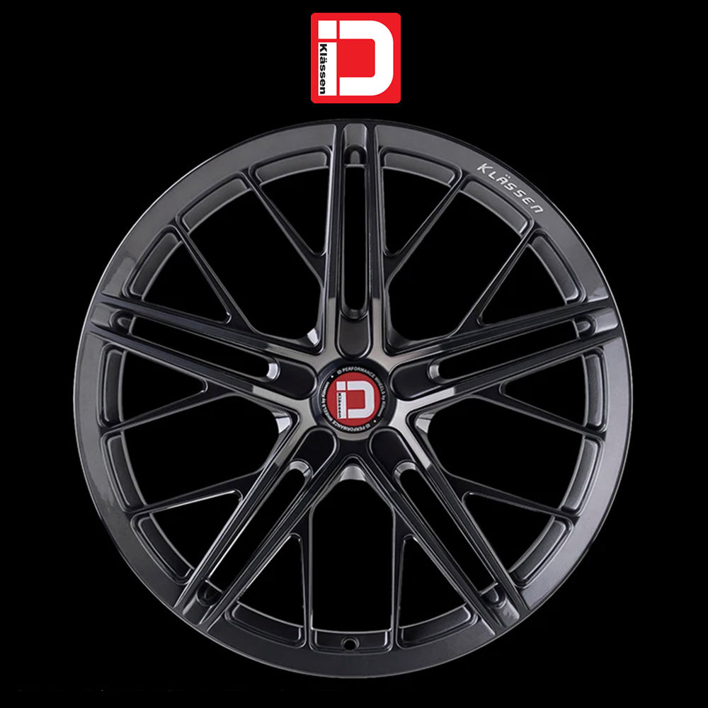 トヨタ GR スープラ (Toyota GR Supra)用 クラッセン ID F53R ダークグラファイトマシンド 20x9J ET 20 フロント 20x10.5J ET 35 リア ホイール4本セット Klassen ID F53R DARK GRAPHITE MACHINED 20x9J Front 20x10.5J Rear for Toyota GR Supra (送料無料)