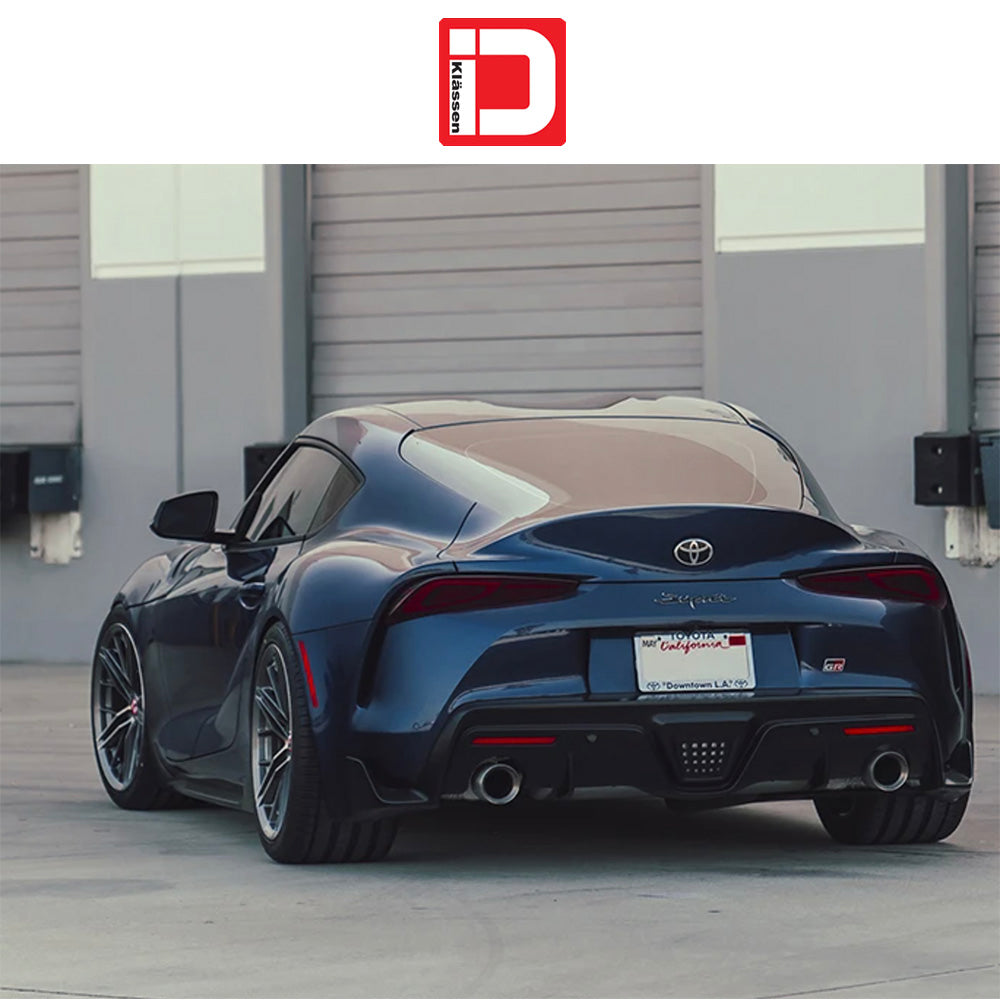 トヨタ GR スープラ (Toyota GR Supra)用 クラッセン ID F53R ダークグラファイトマシンド 20x9J ET 20 フロント 20x10.5J ET 35 リア ホイール4本セット Klassen ID F53R DARK GRAPHITE MACHINED 20x9J Front 20x10.5J Rear for Toyota GR Supra (送料無料)