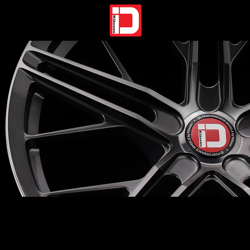 トヨタ GR スープラ (Toyota GR Supra)用 クラッセン ID F53R ダークグラファイトマシンド 20x9J ET 20 フロント 20x10.5J ET 35 リア ホイール4本セット Klassen ID F53R DARK GRAPHITE MACHINED 20x9J Front 20x10.5J Rear for Toyota GR Supra (送料無料)