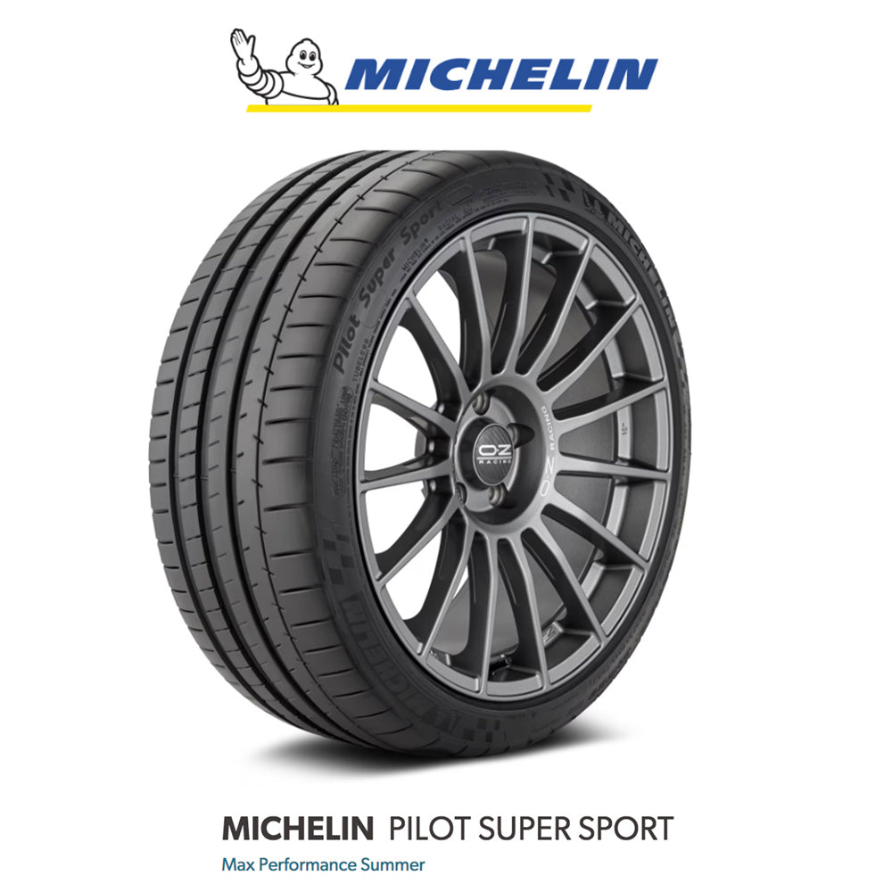 トヨタ GR スープラ用ミシュラン パイロット スーパー スポーツ サマー 255/35ZR19フロント、275/35ZR19リアタイヤ4本セット MICHELIN PILOT SUPER SPORT Max Performance Summer for Toyota GR Supra (送料無料)