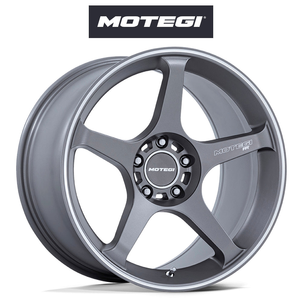 日産フェアレディZ (Nissan Z)用 モテギ レーシング バトル5 18x8.5J ET 22 フロント 18x9.5J ET 25 リア ガンジラ マシンドリップストライプ付きホイール4本セット BATTLE V 18X8.5 5X4.5 72 +22 GZA-MCH / BATTLE V 18X9.5 5X4.5 72 +25 GZA-MCH (送料無料)