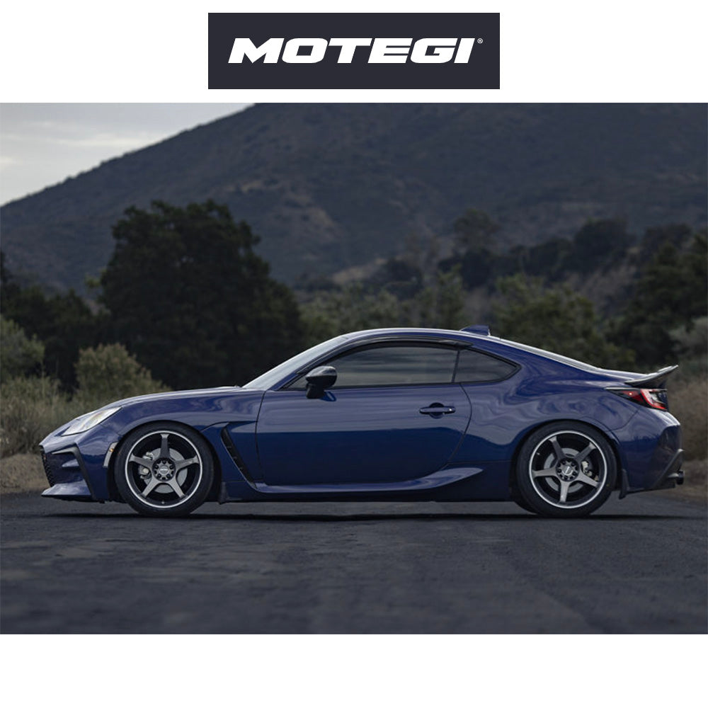 トヨタ GR86 (Toyota GR86)用 モテギ レーシング バトル5 18x9.5J ET 38 フロント&リア ガンジラ マシンドリップストライプ付きホイール4本セット Motegi BATTLE V 18X9.5 5X100 56 +38 GZA-MCH (消費税、送料込み)