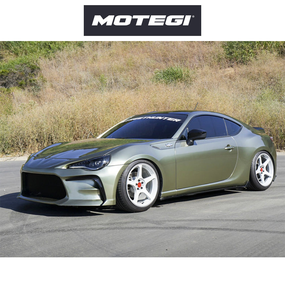 日産フェアレディZ (Nissan Z)用 モテギ レーシング バトル5 18x8.5J ET 22 フロント 18x9.5J ET 38 リア パールホワイト マシンドリップストライプ付きホイール4本セット Motegi BATTLE V 18X8.5 5X4.5 72 +22 MA-WHT MCH / BATTLE V 18X9.5 5X4.5 72 +38 MA-WHT MCH (送料無料)