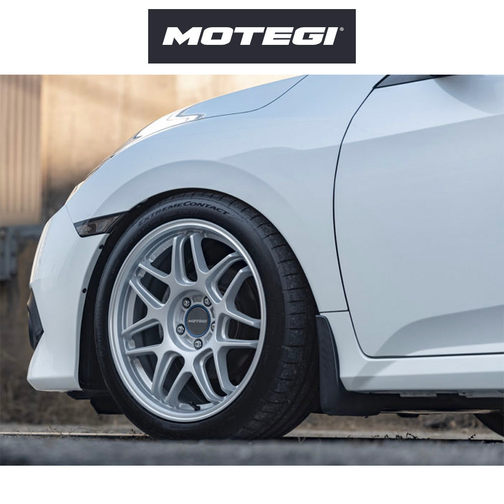 日産フェアレディZ (Nissan Z)用 モテギ レーシング ツバキ 19x8.5J ET 35 フロント 19x9.5J ET 25 リア ハイパーシルバー マシンドリップストライプ付きホイール4本セット TSUBAKI 19X8.5 5X4.5 72 +35 H-SLV MCH / TSUBAKI 19X9.5 5X4.5 72 +25 H-SLV MCH(送料無料)