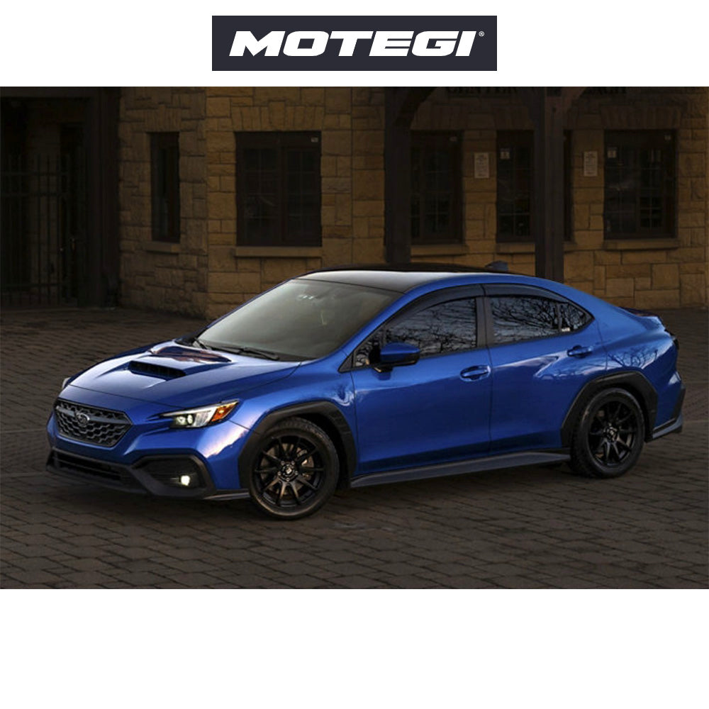 テスラ モデル3 (TESLA Model 3)用 モテギ CS10 18x8J サテンブラック ホイール4本セット Motegi CS10 MR127 18X8 5X4.5 S-BLK 38MM (送料無料)