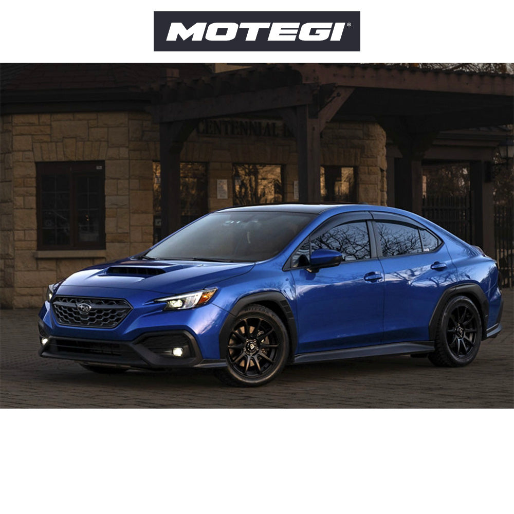 テスラ モデル3 (TESLA Model 3)用 モテギ CS10 18x8J サテンブラック ホイール4本セット Motegi CS10 MR127 18X8 5X4.5 S-BLK 38MM (送料無料)