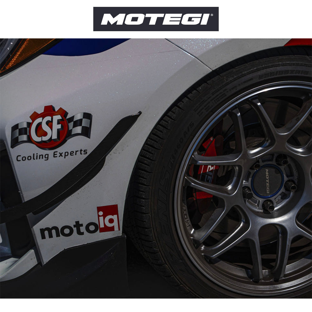 テスラ モデル3 (TESLA Model 3)用 モテギ MR158 ツバキ 18x8.5J ハイパーシルバー マシンドリップ ホイール4本セット Motegi Tsubaki MR158 18X8.5 5X4.5 H-SLV MCH 35MM (送料無料)