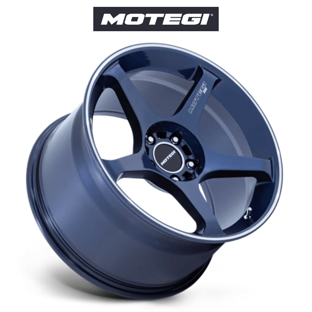 テスラ モデル3 (TESLA Model 3)用 モテギ バトル V 18x9.5J オブシディアンブルー ホイール4本セット Motegi Battle V MR159 18X9.5 5X4.5 OB-BLU MCH 38MM (送料無料)
