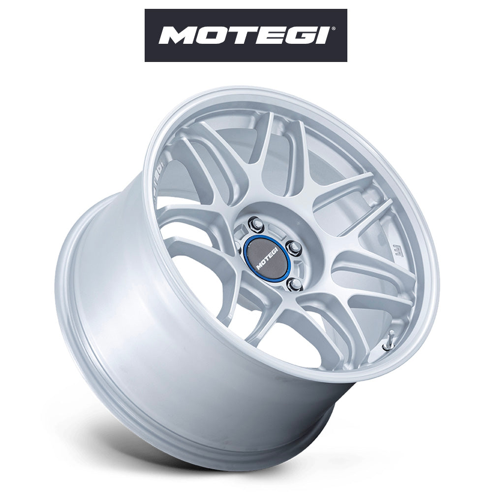日産フェアレディZ (Nissan Z)用 モテギ レーシング ツバキ 19x8.5J ET 35 フロント 19x9.5J ET 25 リア ハイパーシルバー マシンドリップストライプ付きホイール4本セット TSUBAKI 19X8.5 5X4.5 72 +35 H-SLV MCH / TSUBAKI 19X9.5 5X4.5 72 +25 H-SLV MCH(送料無料)