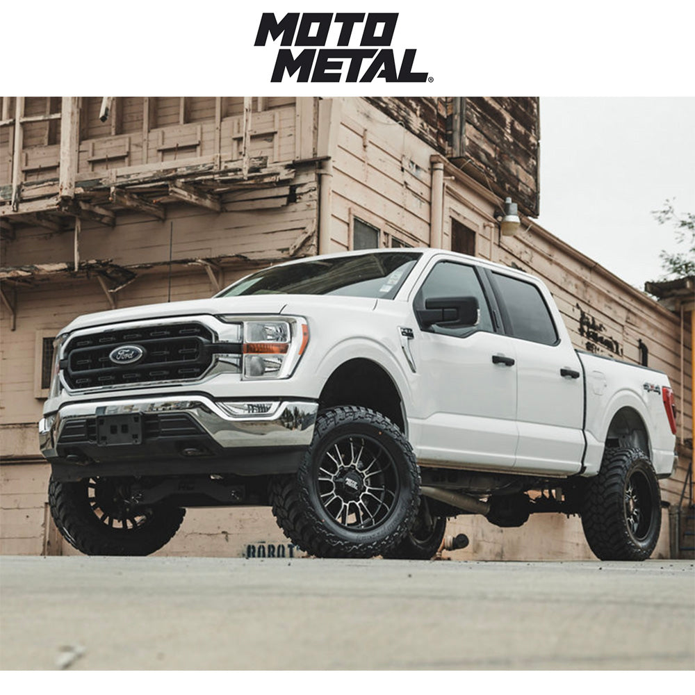トヨタ ランドクルーザー用 モトメタル レガシー 20x9J ET 20 フロント、リア グロスブラックマシンド ホイール4本セット Fuel LEGACY 20X9 6X135/5.5 106 +20 G-BLK-MCH (消費税、送料込み)