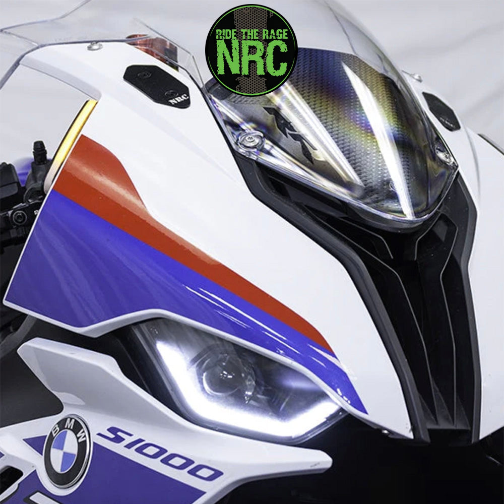 2020年から現行年式モデル BMW S1000RR用 NRC ニューレイジサイクル LEDフロントターンシグナルキット (ミラーカバー付き) BMW S1000RR FRONT TURN SIGNALS (2020-PRESENT) (送料無料)