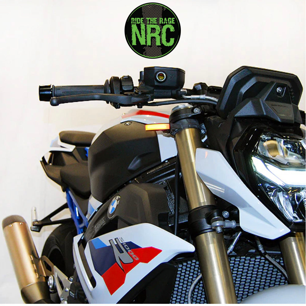 2021年から現行年式モデル BMW S1000R用 NRC ニューレイジサイクル LEDフロントターンシグナルキット BMW S1000R FRONT TURN SIGNALS (2021-PRESENT) (送料無料)
