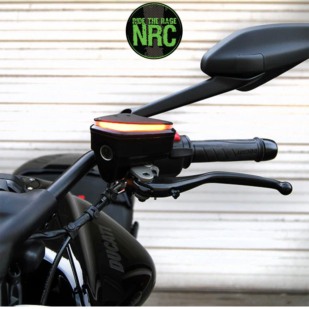 2023年から現行年式モデル DUCATI ディアベルV4用 NRC ニューレイジサイクル LEDフロントターンシグナルキット DUCATI DIAVEL V4 FRONT TURN SIGNALS (2023 - PRESENT) (送料無料)