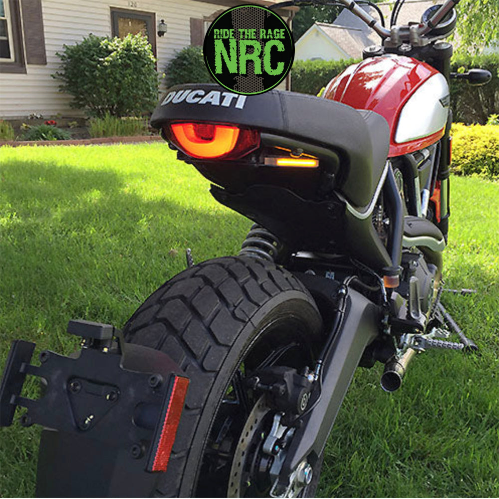 2015年から2017年式モデルDUCATI スクランブラーフルスロットル用 NRC ニューレイジサイクル フェンダーエリミネーターキット DUCATI SCRAMBLER CLASSIC/ICON/FULL THROTTLE/URBAN ENDURO FENDER ELIMINATOR KIT (2015 - 2017) (送料無料)