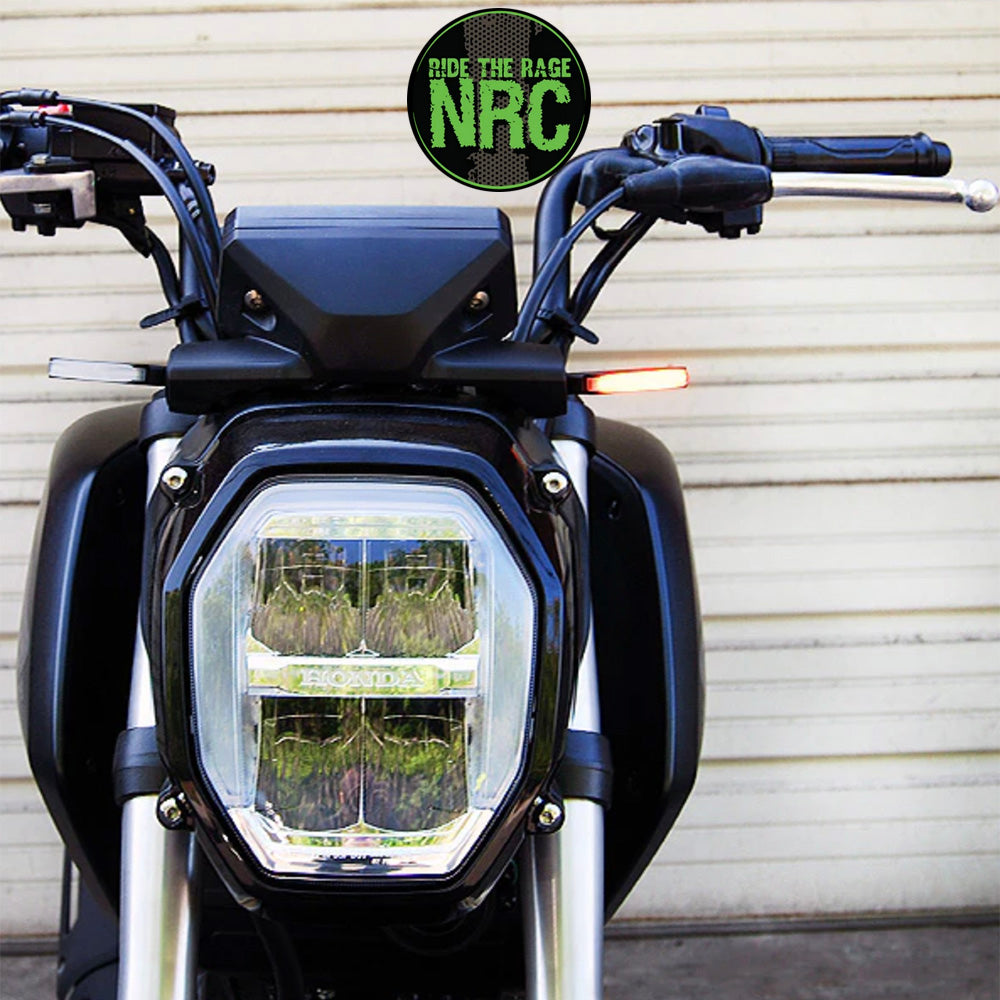2021年から現行年式モデル ホンダ グロム 用 NRC ニューレイジサイクル LEDフロントターンシグナルキット HONDA GROM FRONT SIGNALS (2021 - PRESENT) (送料無料)