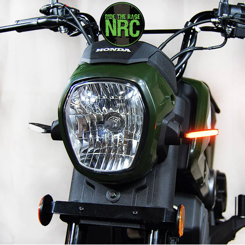 2022年から現行年式モデル ホンダ NAVI110用 NRC ニューレイジサイクル LEDフロントターンシグナルキット HONDA NAVI FRONT TURN SIGNALS (2022-PRESENT) (送料無料)