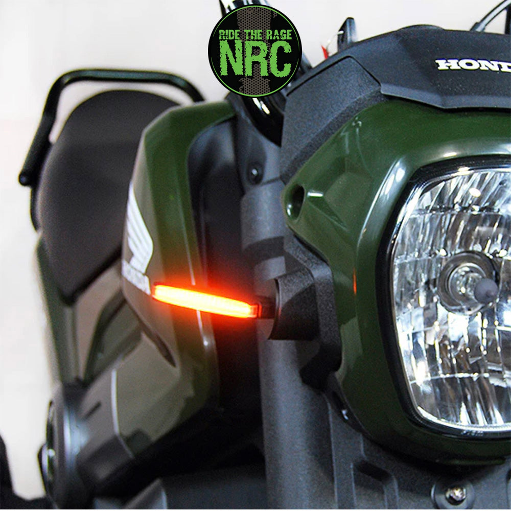 2022年から現行年式モデル ホンダ NAVI110用 NRC ニューレイジサイクル LEDフロントターンシグナルキット HONDA NAVI FRONT TURN SIGNALS (2022-PRESENT) (送料無料)