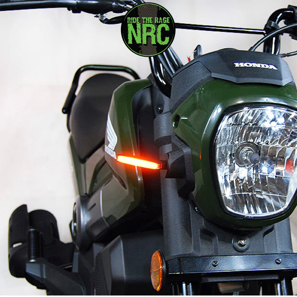 2022年から現行年式モデル ホンダ NAVI110用 NRC ニューレイジサイクル LEDフロントターンシグナルキット HONDA NAVI FRONT TURN SIGNALS (2022-PRESENT) (送料無料)