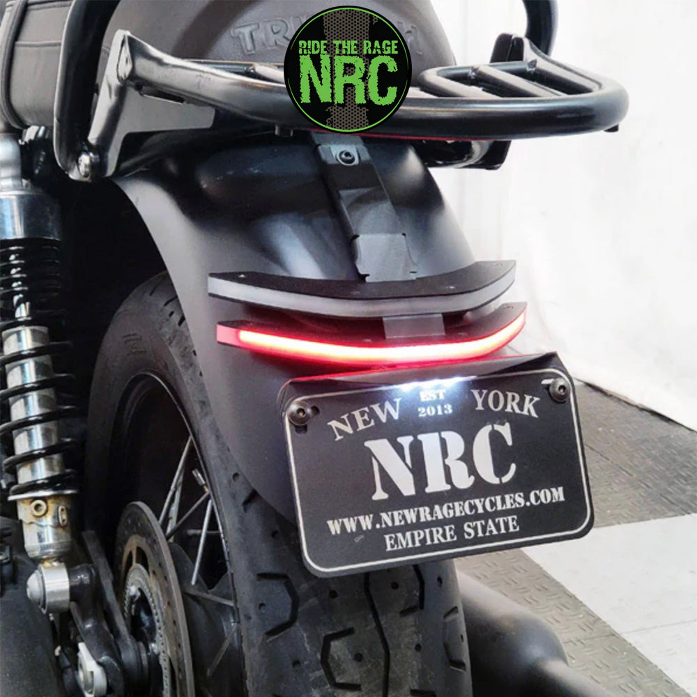 2017年から現行年式モデル TRIUMPH ボンネビルT100用 NRC ニューレイジサイクル フェンダーエリミネーターキット TRIUMPH BONNEVILLE T100 / T120 INTEGRATED TAIL LIGHT (2017-PRESENT) (送料無料)
