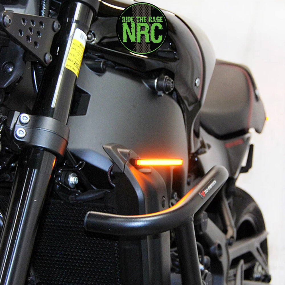 2022年から現行年式モデル ヤマハ XSR900用 NRC ニューレイジサイクル LEDフロントターンシグナルキット YAMAHA XSR 900 FRONT TURN SIGNALS (2022-PRESENT) (送料無料)
