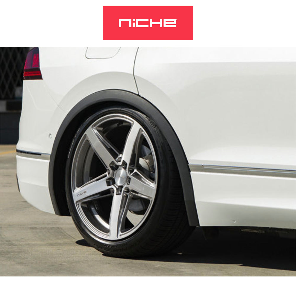 トヨタ GR86(Toyota GR86)用 ニッチ テラモ 18x8J ET 30 フロント&リア アンスラサイトブラッシュドフェイスティントクリア ホイール4本セット Niche TERAMO TERAMO 18X8 5X100 66 GLR +30 (送料無料)