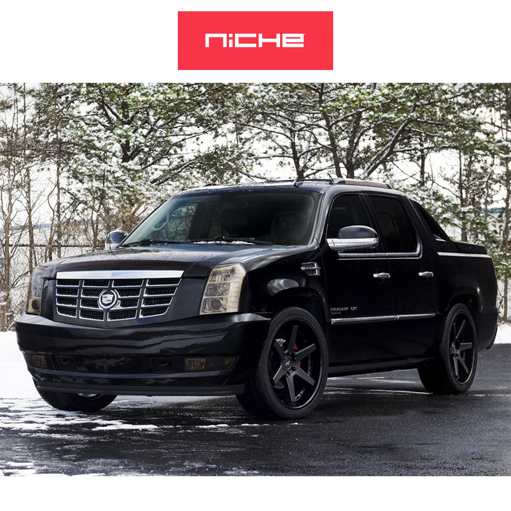 レクサス RX用 ニッチ アルテア 18x8.5J ET 35 フロント、リア グロスブラックマットブラック ホイール4本セット Niche ALTAIR 18X8.5 5X4.5 72 BLD +35 (消費税、送料込み)