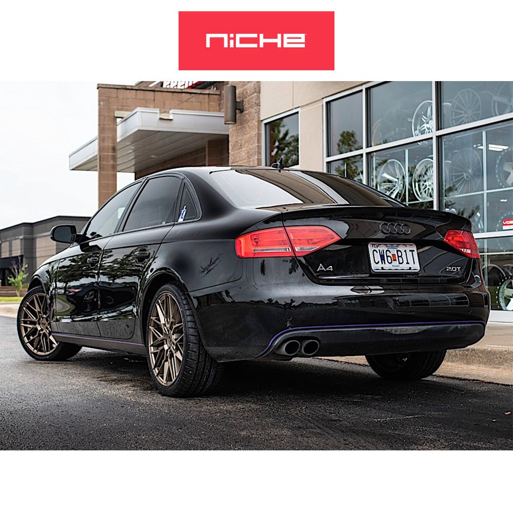ホンダ シビック タイプR(Honda Civic Type-R)用 ニッチ ガマ 19x9.5J ET 40 フロント&リア マットブロンズ ホイール4本セット Niche GAMMA 19X9.5 5X120 72 ZD +40 (送料無料)