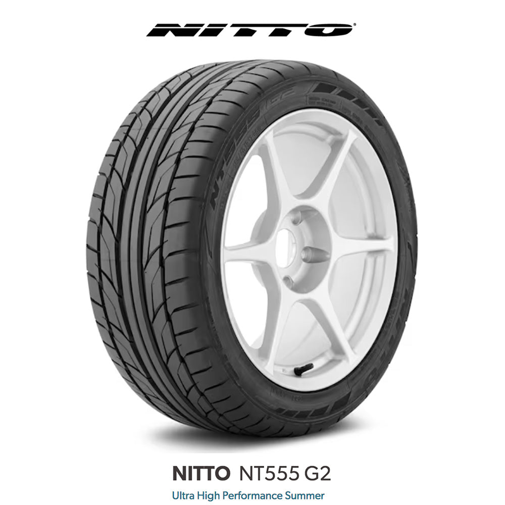 日産フェアレディZ (Version S、 Version ST)用 ニットー NT555 G2 255/40ZR19フロント、275/35ZR19 リア サマータイヤ4本セット NITTO NT555 G2 Ultra High Performance Summer for Nissan Z (送料無料)