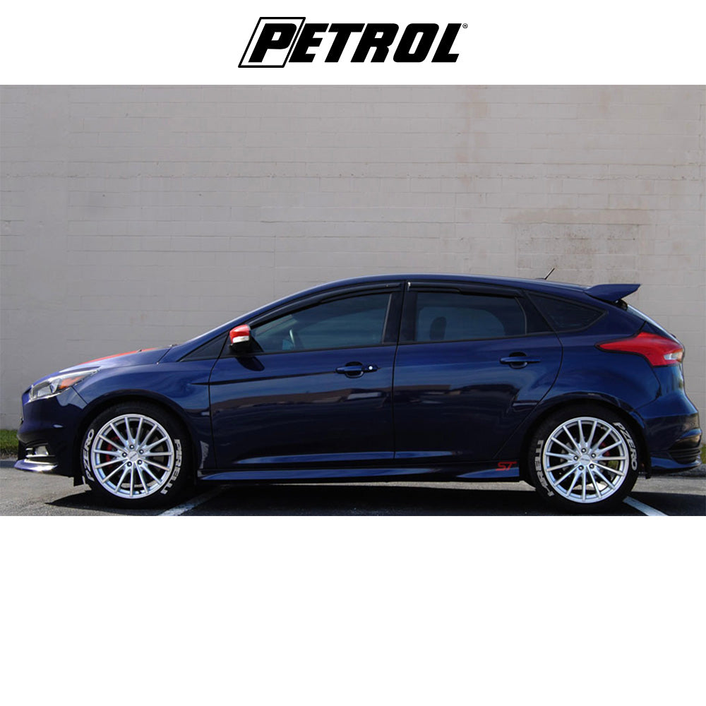 テスラモデル3用 ペトロール P3A 18x8J ET 40 フロント、リア シルバーマシンドカットフェイス ホイール4本セット Petrol PE P3A 18X8 5X4.5 76 SLV-MACH +40 (消費税、送料込み)