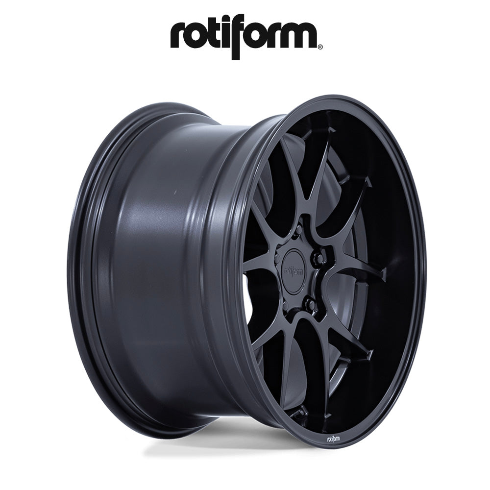 日産 フェアレディZ (Nissan Z)用 ロティフォーム LTN-J 19X9.5J ET20 フロント、19X10.5J ET40 リア マットブラックホイール4本セット Rotiform LTN-J 19X9.5 5X4.5 72 +20 M-BLK / LTN-J 19X10.5 5X4.5 72 +40 M-BLK (消費税、送料込み)