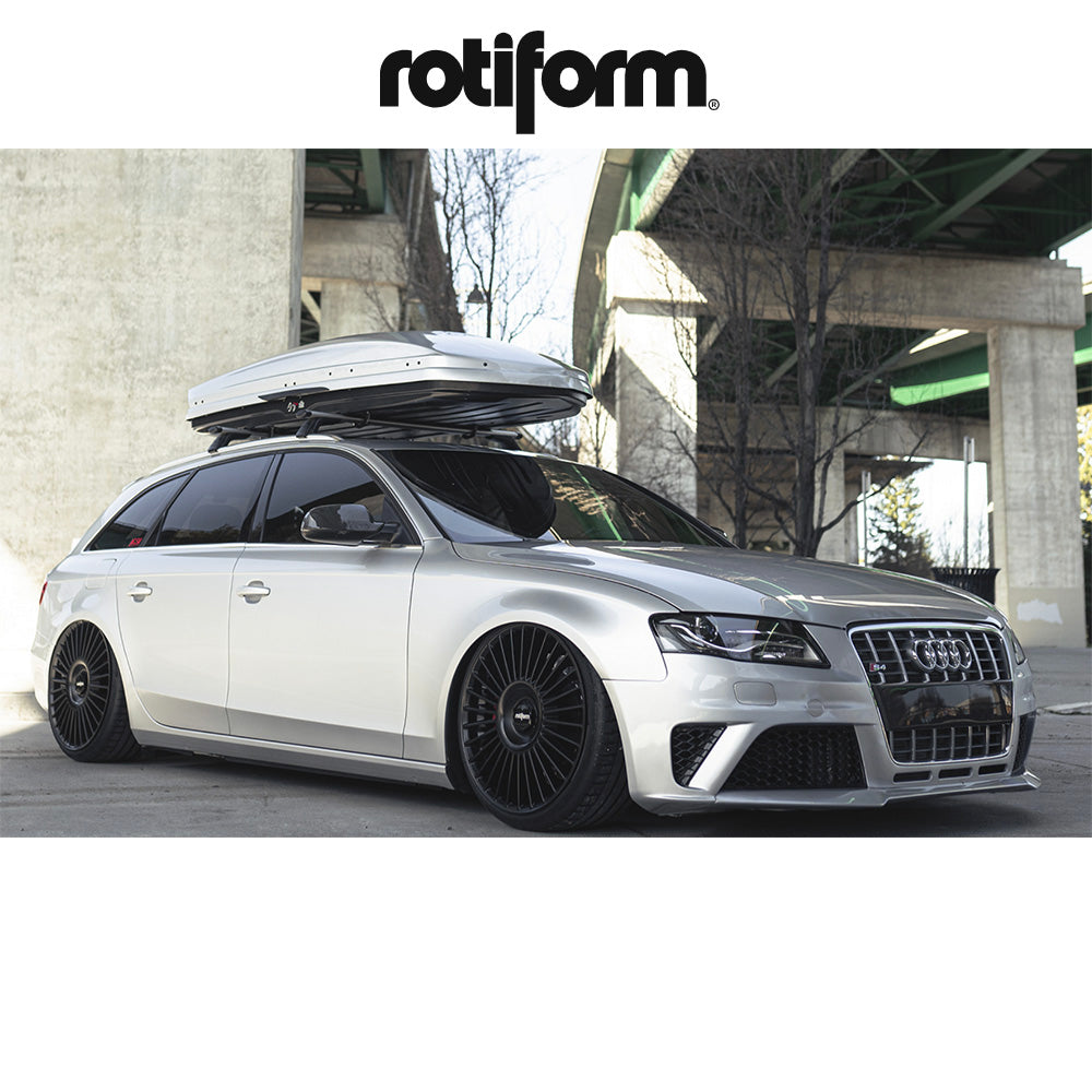 アウディ A4用 ロティフォーム GRZ 20x8.5J ET 45 フロント&リア マットブラック ホイール4本セット Rotiform GRZ 20X8.5 5X112/120 72 +45 M-BLK (消費税、送料込み)