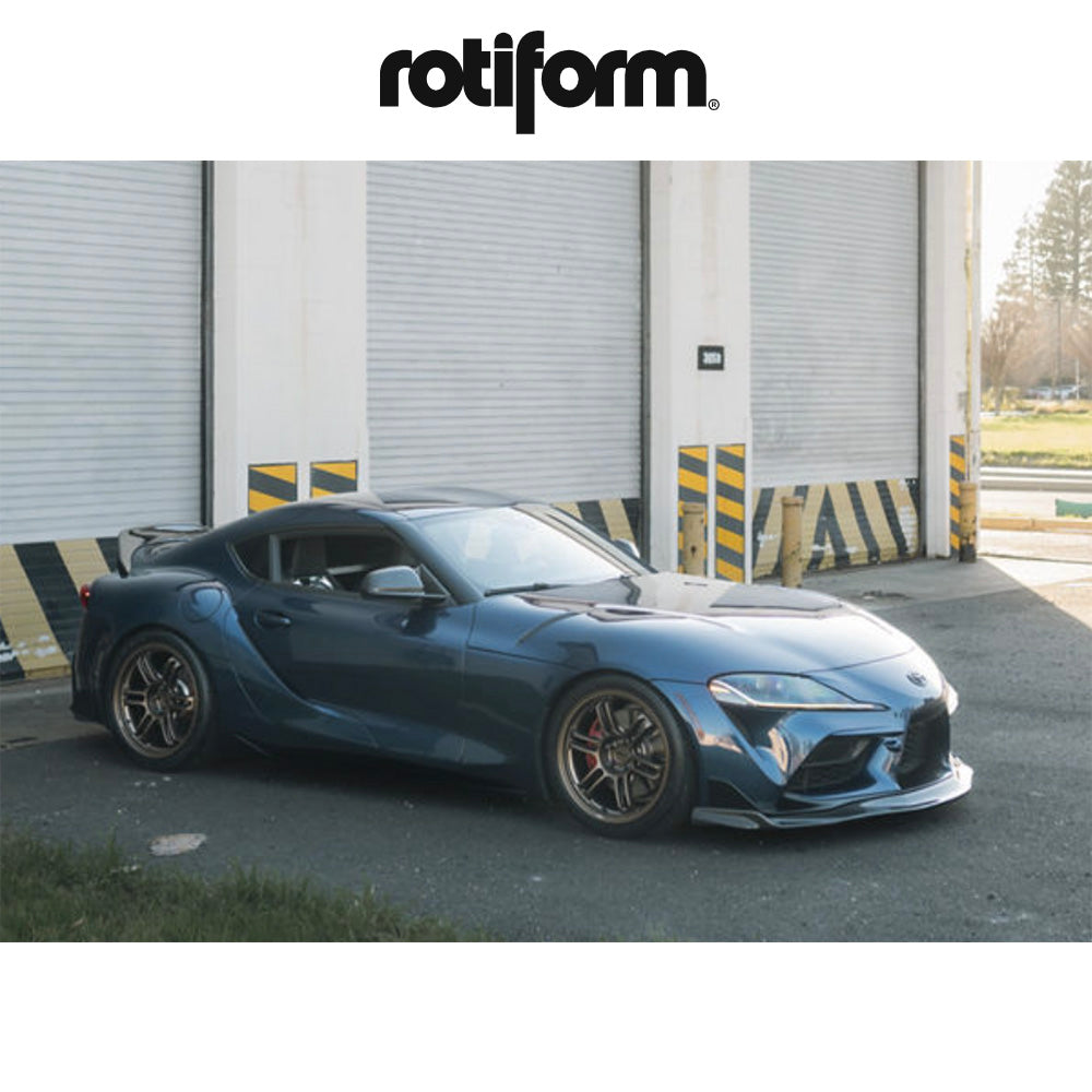 トヨタ GR スープラ (Toyota GR Supra)用 ロティフォーム RPS 19x8.5J ET 25 フロント、19x9.5J ET 30 リア バーントブロンズホイール4本セット Rotiform RPS 19X8.5 5X112 66 +25 B-BRNZ / RPS 19X9.5 5X112 66 +30 B-BRNZ (消費税、送料込み)