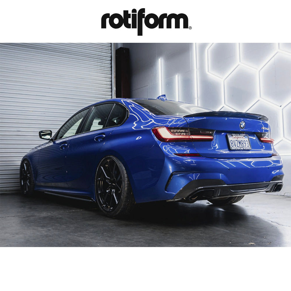 アウディ A4用ロティフォーム KPR 19x8.5J ET 45 フロント&リア サテンブラック ホイール4本セット Rotiform KPR 19X8.5 5X112 66 +45 S-BLK (消費税、送料込み)