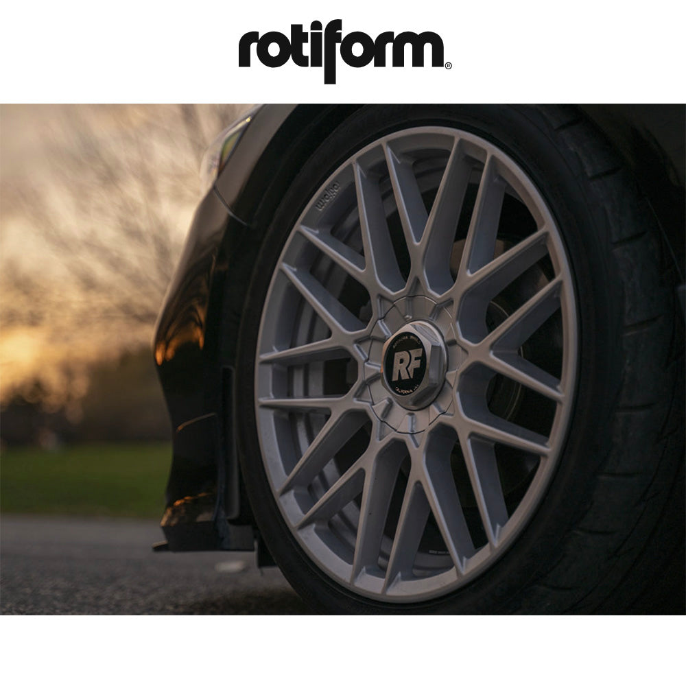 トヨタ カローラスポーツ (Toyota Corolla Sports)用 ロティフォーム RSE 18x8.5J ET 35 フロント&リア グロスシルバー ホイール4本セット Rotiform RSE 18X8.5 5X100/4.5 70.1 SL +35 (消費税、送料込み)