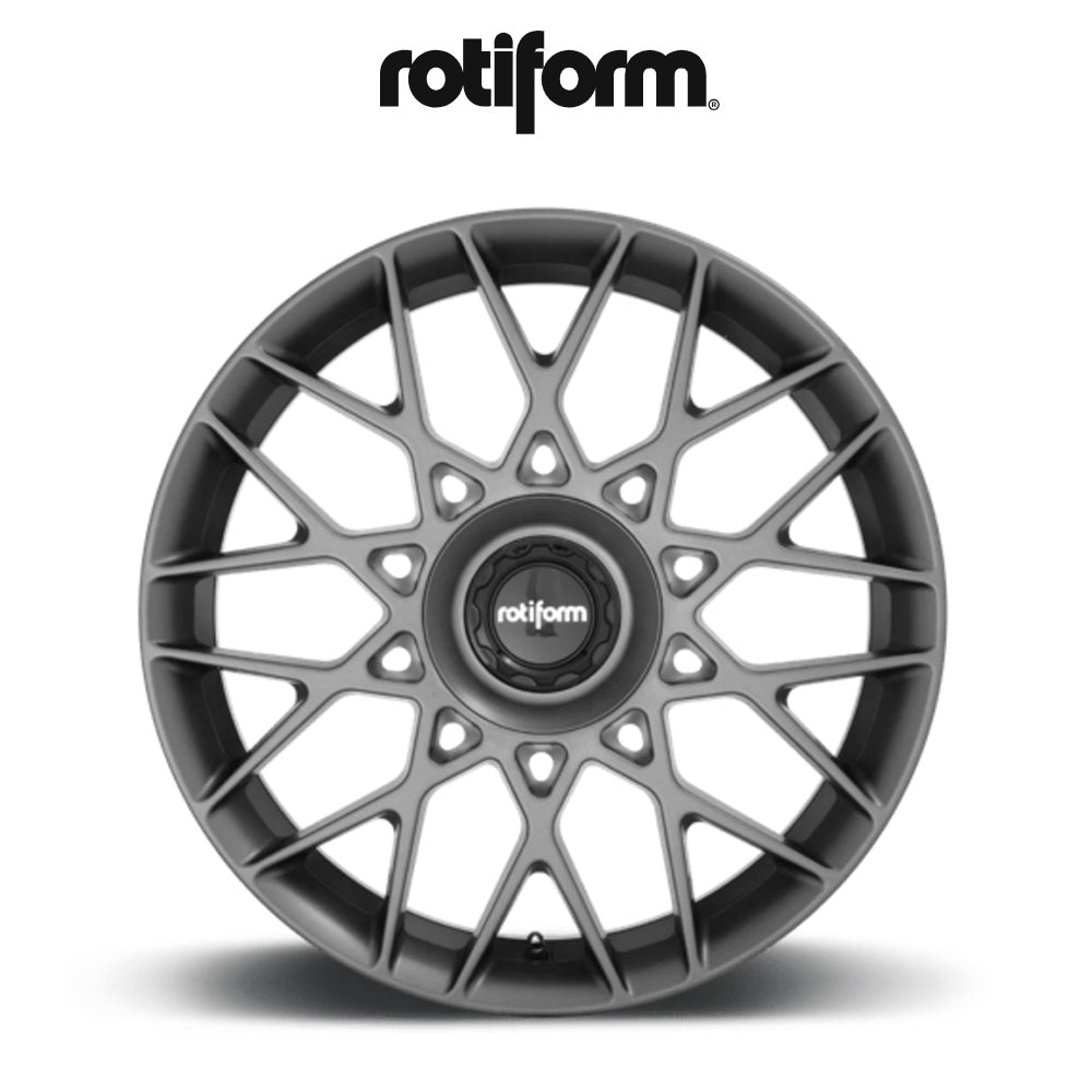 テスラ モデル3 (TESLA Model 3)用 ロティフォーム BLQ-C 19x8.5J アンスラサイト ホイール4本セット Rotiform BLQ-C R166 19X8.5 5X4.25/4.5 ANTHRACITE 35MM (送料無料)