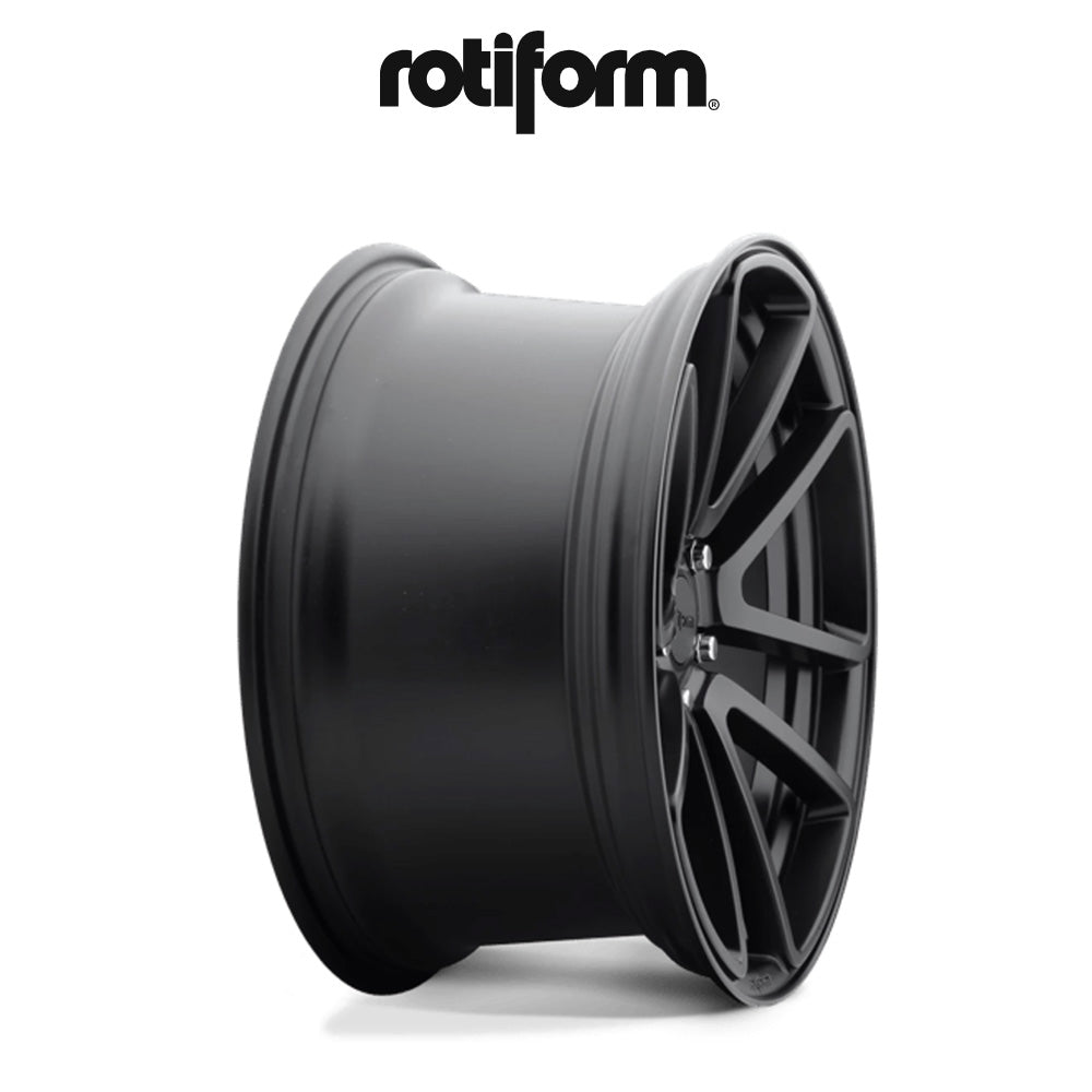 テスラ モデル3 (TESLA Model 3)用 ロティフォーム SPF 19x8.5J マットブラック ホイール4本セット Rotiform SPF R122 19X8.5 5X4.5 MT-BLK 38MM (送料無料)