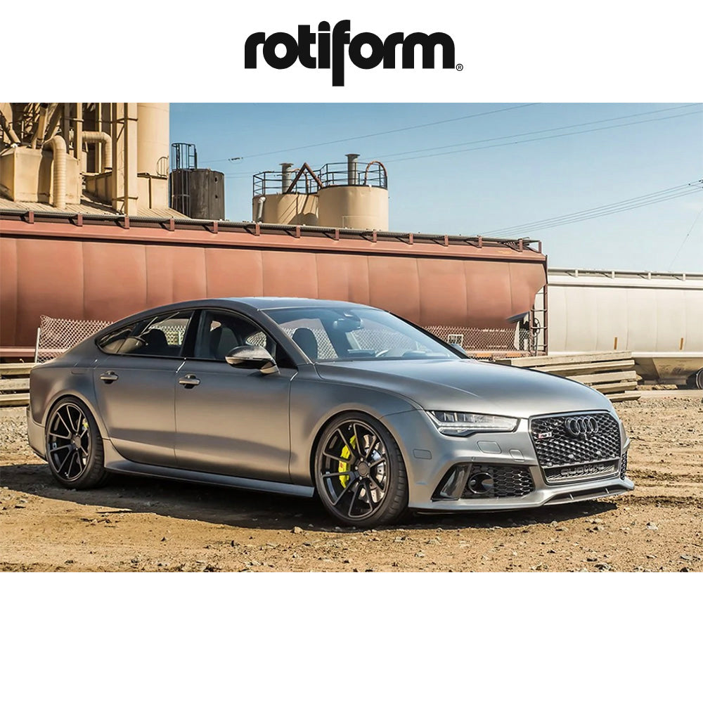 テスラ モデル3 (TESLA Model 3)用 ロティフォーム SPF 19x8.5J マットブラック ホイール4本セット Rotiform SPF R122 19X8.5 5X4.5 MT-BLK 38MM (送料無料)
