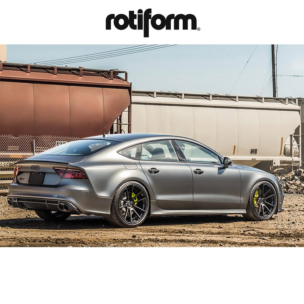 テスラ モデル3 (TESLA Model 3)用 ロティフォーム SPF 19x8.5J マットブラック ホイール4本セット Rotiform SPF R122 19X8.5 5X4.5 MT-BLK 38MM (送料無料)