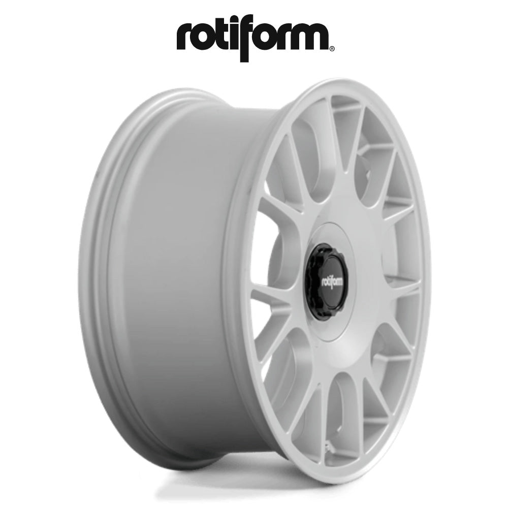 テスラ モデル3 (TESLA Model 3)用 ロティフォーム TUF-R 20x8.5J シルバー ホイール4本セット Rotiform TUF-R R188 20X8.5 5X112/4.5 S-SLV 45MM (送料無料)