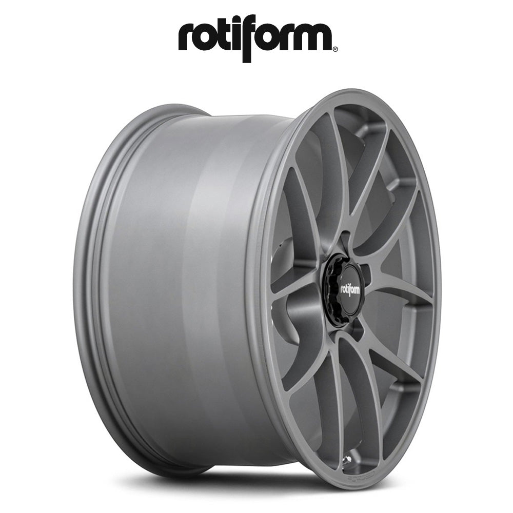 BMW M3用 ロティフォーム LTN 19x9.5J ET 22 フロント 19x10.5J ET 34 リア 鍛造モノブロック サテンチタニウム ホイール4本セット Rotiform LTN 19X9.5 5X112 66.56 ST 22MM / LTN 19X10.5 5X112 66.56 ST 34MM (消費税、送料込み)